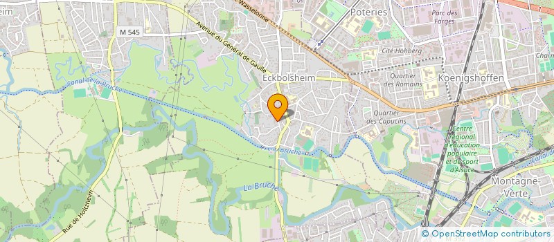 localisation de l'entreprise MADAME CORNELIA SCHOLZ  ECKBOLSHEIM