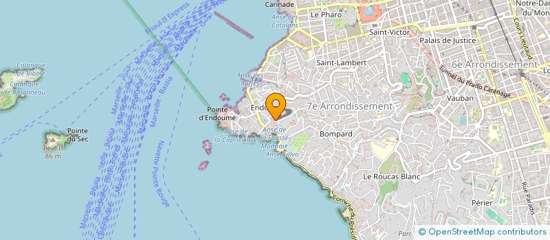 localisation de l'entreprise MADAME CORNELIA WITZANI à MARSEILLE