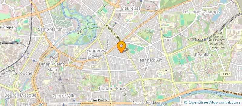 localisation de l'entreprise MADAME CORNELIA WURSTER  RENNES