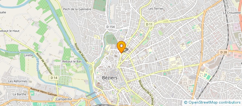 localisation de l'entreprise MADAME CORNELIE COLLESON  BEZIERS