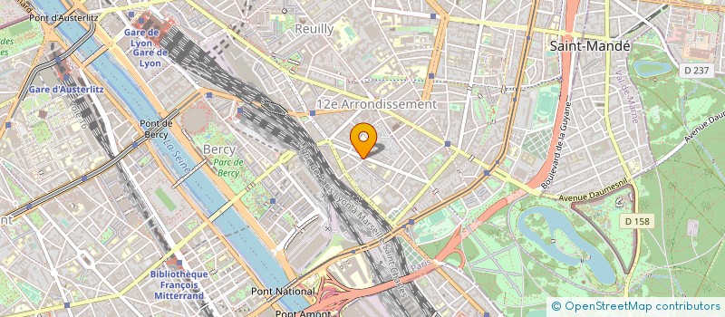 localisation de l'entreprise MADAME CORNELIE WALTHER  PARIS