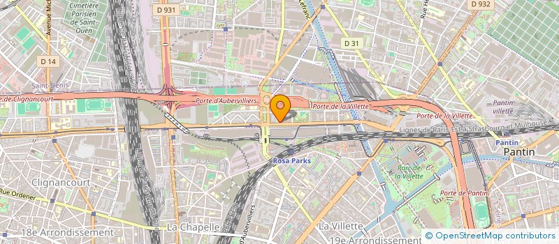 localisation de l'entreprise MADAME CORNELINE KAVABIOKO  PARIS