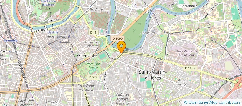 localisation de l'entreprise MADAME CORRINE ALLARD  GRENOBLE