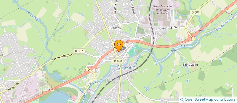 localisation de l'entreprise MADAME CORY MINOLI  BLANZY