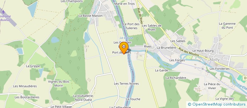 localisation de l'entreprise MADAME COSETTE DIEN à SAINT-REMY-SUR-CREUSE