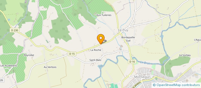 localisation de l'entreprise MADAME COSETTE FERRIERE  LE PUY