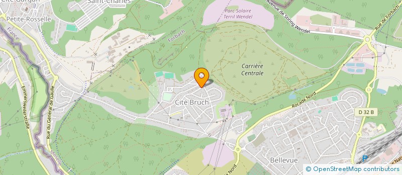 localisation de l'entreprise MADAME COSETTE MANCI  FORBACH