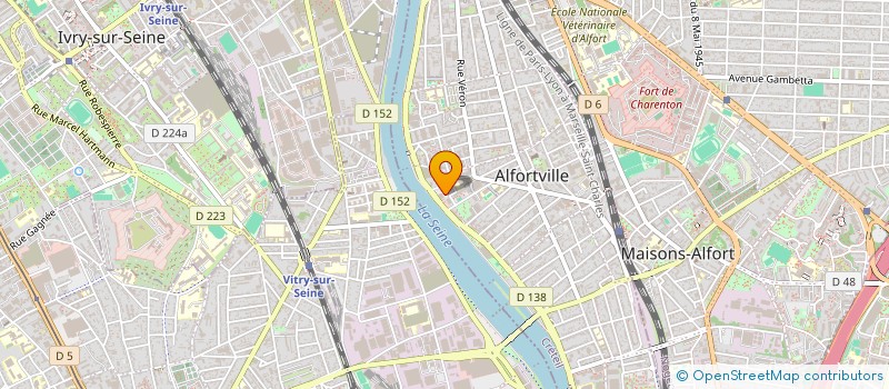 localisation de l'entreprise MADAME COSMINA FARCAS  ALFORTVILLE