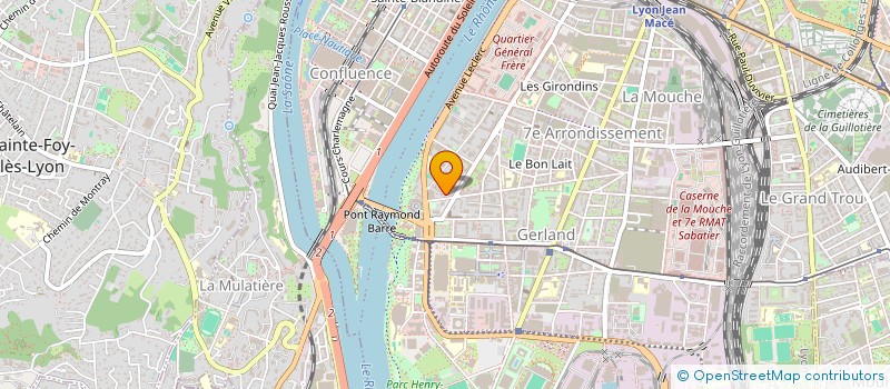 localisation de l'entreprise MADAME COSMINA HENDRE  LYON