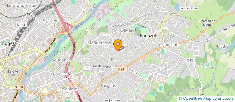 localisation de l'entreprise MADAME COSMINA-RALUCA POPESCU à PANAZOL