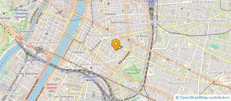 localisation de l'entreprise MADAME COUMBA BA  LYON