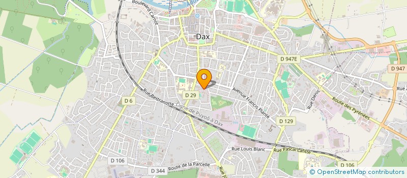 localisation de l'entreprise MADAME COUMBA CAMARA  DAX