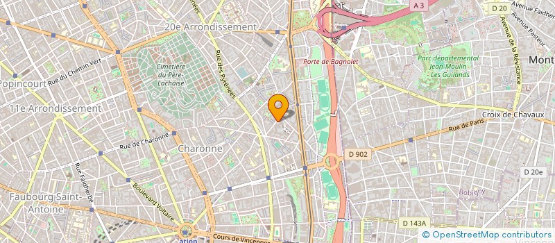 localisation de l'entreprise MADAME COUMBA CISSE  PARIS