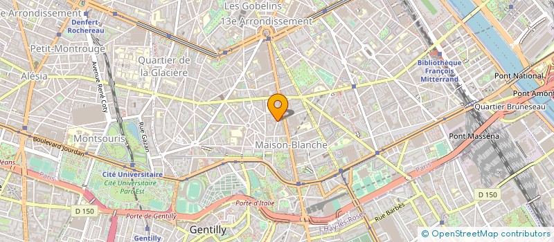 localisation de l'entreprise MADAME COUMBA DIABIRA  PARIS