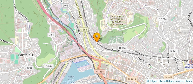 localisation de l'entreprise MADAME COUMBA DIALLO à ROUEN