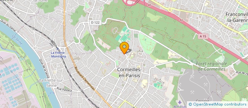 localisation de l'entreprise MADAME COUMBA DIOUF FAYE  CORMEILLES-EN-PARISIS