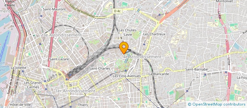 localisation de l'entreprise MADAME COUMBA FALL à MARSEILLE