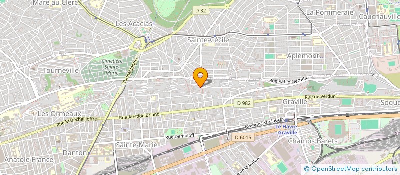 localisation de l'entreprise MADAME COUMBA NIANG à LE HAVRE