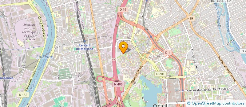 localisation de l'entreprise MADAME COUMBA SOUMARE  CRETEIL