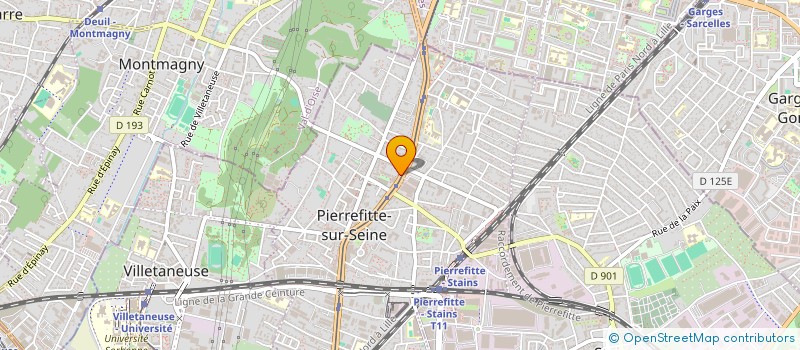 localisation de l'entreprise MADAME COUNDA FADIGA à PIERREFITTE-SUR-SEINE