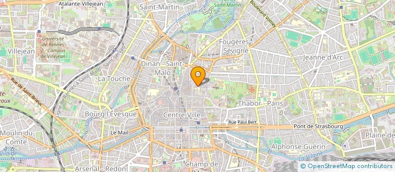 localisation de l'entreprise MADAME COURTNEY DEMPSEY  RENNES