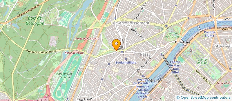 localisation de l'entreprise MADAME COVADONGA PEREZ MONTES  PARIS