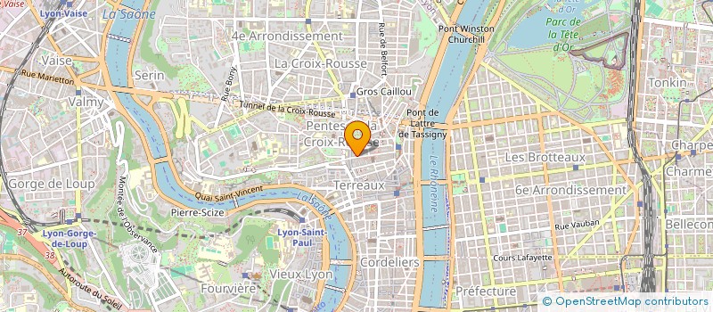 localisation de l'entreprise MADAME COZETTE BIDAULT à LYON