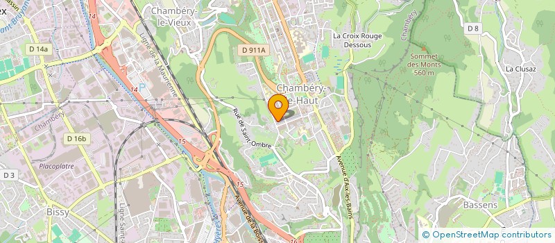 localisation de l'entreprise MADAME CRENGUTA LACATUS  CHAMBERY