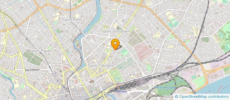 localisation de l'entreprise MADAME CRENGUTA ROSTAS à NANTES