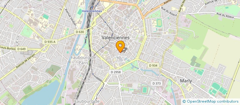 localisation de l'entreprise MADAME CRETAN BIANCA  VALENCIENNES