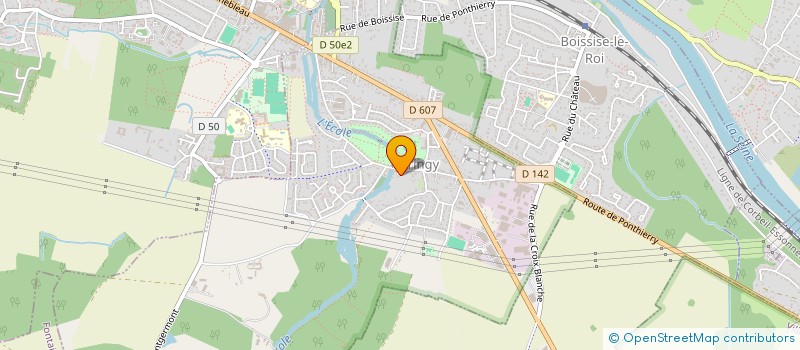 localisation de l'entreprise MADAME CRINA BLISCEAGA  PRINGY