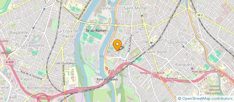 localisation de l'entreprise MADAME CRINA OLTEANU à TOULOUSE