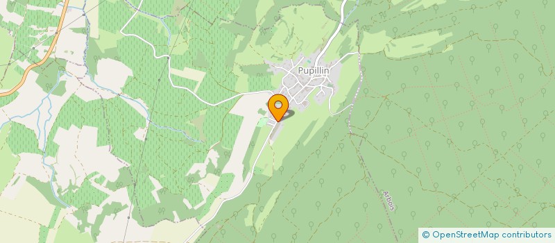 localisation de l'entreprise MADAME CRINQUAND COUR  PUPILLIN