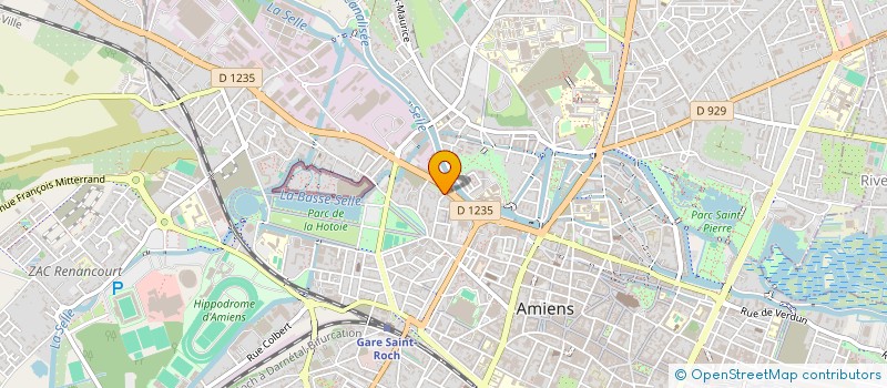 localisation de l'entreprise MADAME CRISTALE GAMBIER à AMIENS