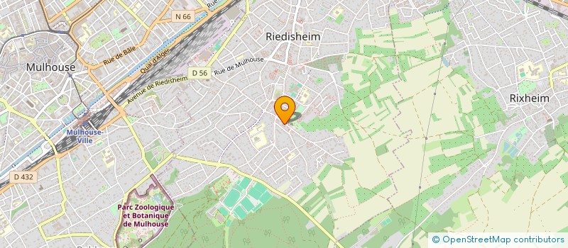 localisation de l'entreprise MADAME CRISTALINA CIRPACI  RIEDISHEIM