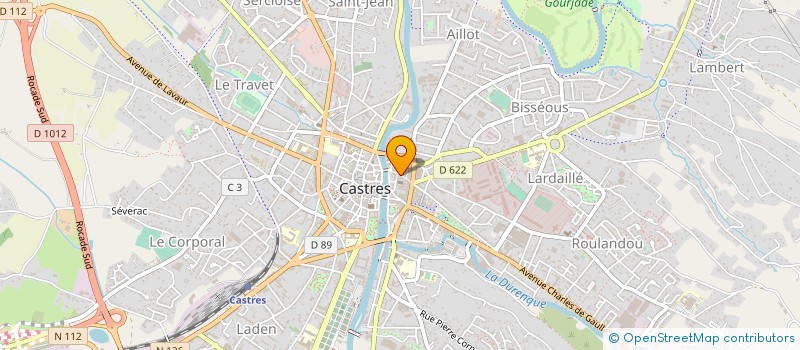 localisation de l'entreprise MADAME CRISTEL BOAQUIN à CASTRES