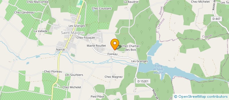 localisation de l'entreprise MADAME CRISTEL BORDONADO  SAINT-MAIGRIN