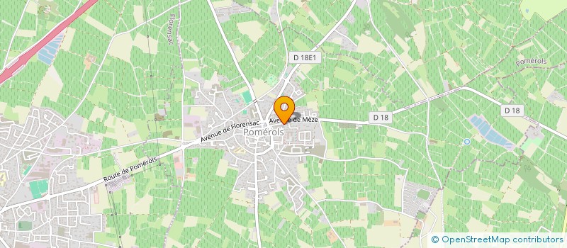 localisation de l'entreprise MADAME CRISTEL CLAVAGUERA  POMEROLS