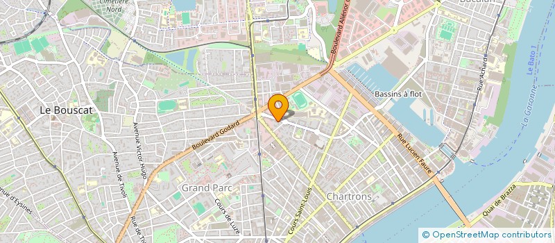 localisation de l'entreprise MADAME CRISTEL NACIBIDE  BORDEAUX