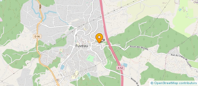 localisation de l'entreprise MADAME CRISTEL O'HARE  FUVEAU