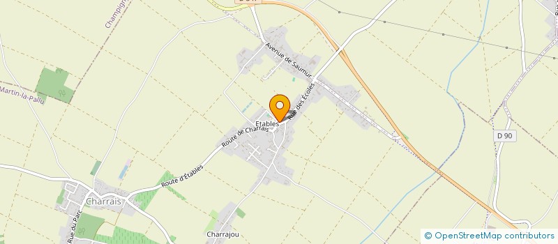 localisation de l'entreprise MADAME CRISTELE BERNARD  SAINT-MARTIN-LA-PALLU