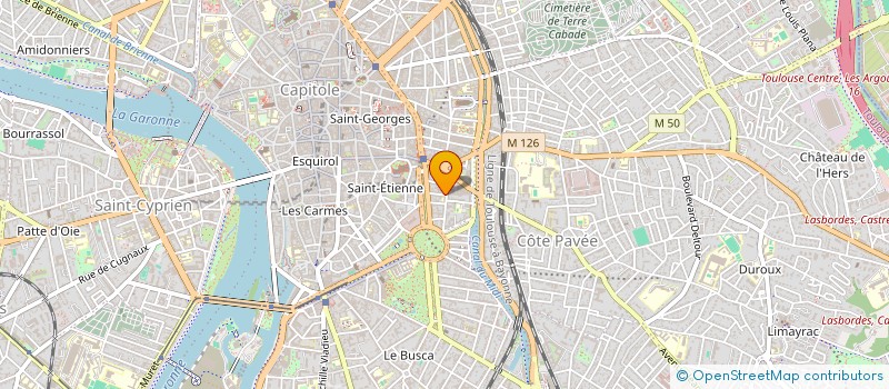 localisation de l'entreprise MADAME CRISTELLE COSTES  TOULOUSE