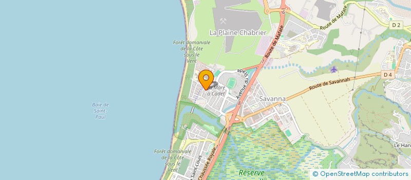 localisation de l'entreprise MADAME CRISTELLE ESPERET à SAINT-PAUL