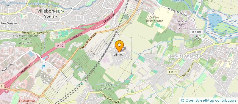 localisation de l'entreprise MADAME CRISTELLE FLOQUET à VILLEBON-SUR-YVETTE
