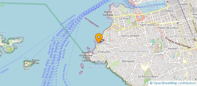 localisation de l'entreprise MADAME CRISTELLE LEBEAU à MARSEILLE