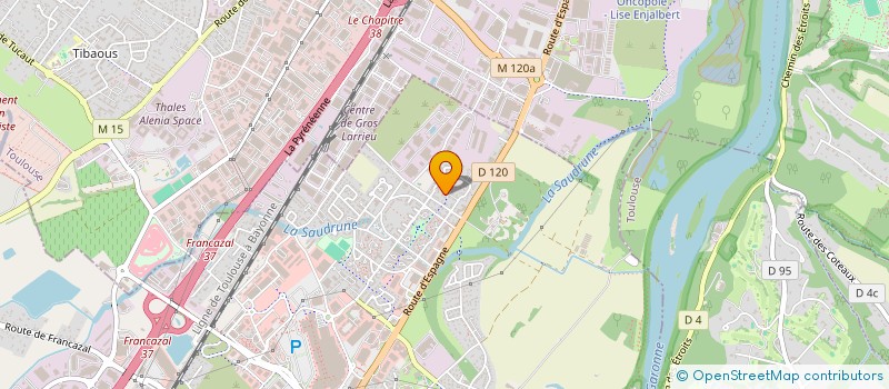 localisation de l'entreprise MADAME CRISTELLE RAMON  PORTET-SUR-GARONNE