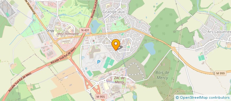 localisation de l'entreprise MADAME CRISTELLE REMOIVILLE  METZ