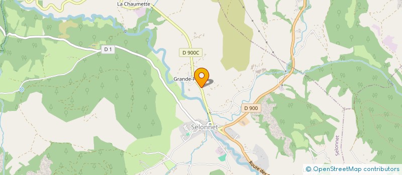 localisation de l'entreprise MADAME CRISTELLE RYBA  SELONNET