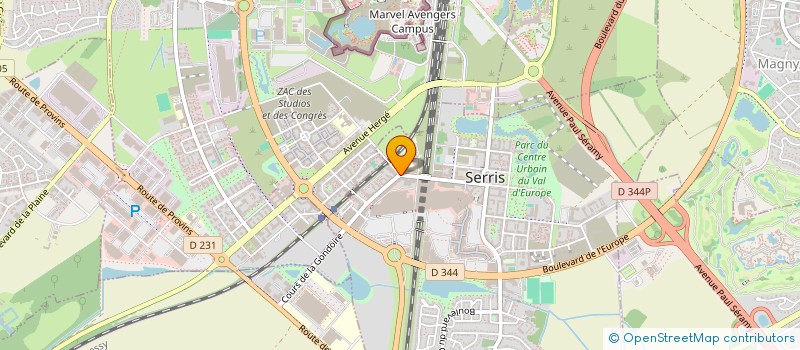 localisation de l'entreprise MADAME CRISTIANA ANGELIDIS  SERRIS