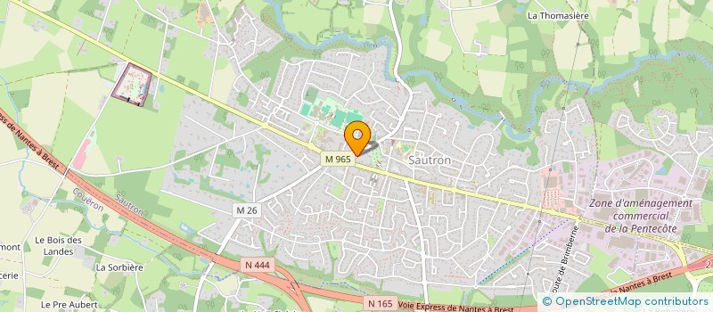 localisation de l'entreprise MADAME CRISTIANA DRAGHICI  SAUTRON